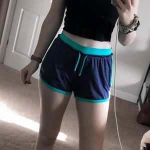 3+ Bundle 50% Off - Purple & Teal Athletic Shorts